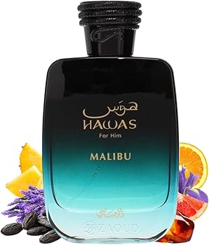 Hawas Malibu by Rasasi for Unisex - Eau de Parfum - 100ml