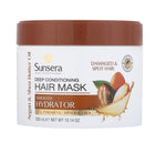 قناع الشعر المرطب العميق من صنسيرا بزيت الأرجان وزبدة الشيا للشعر التالف والمتقصف - 300 مل