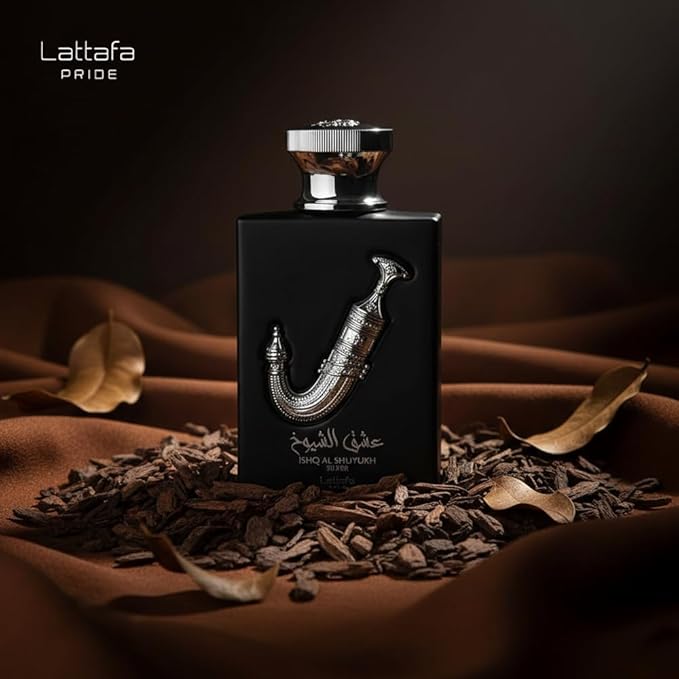 Ishq Al Shuyukh Silver by Lattafa for Unisex - Eau de Parfum - 100ml