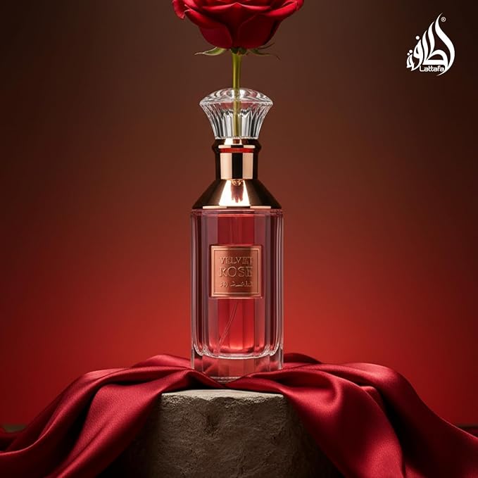 Velvet Rose by Lattafa for Unisex - Eau de Parfum - 100ml