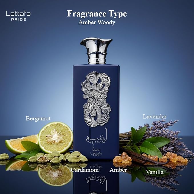 أنسام سيلفر من لطافة "برايد" للرجال - ماء عطر - 100 مل
