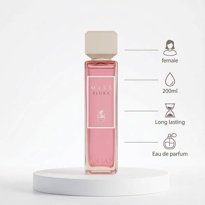 Miss Flora by Assaf for Women - Eau de Parfum - 200ml