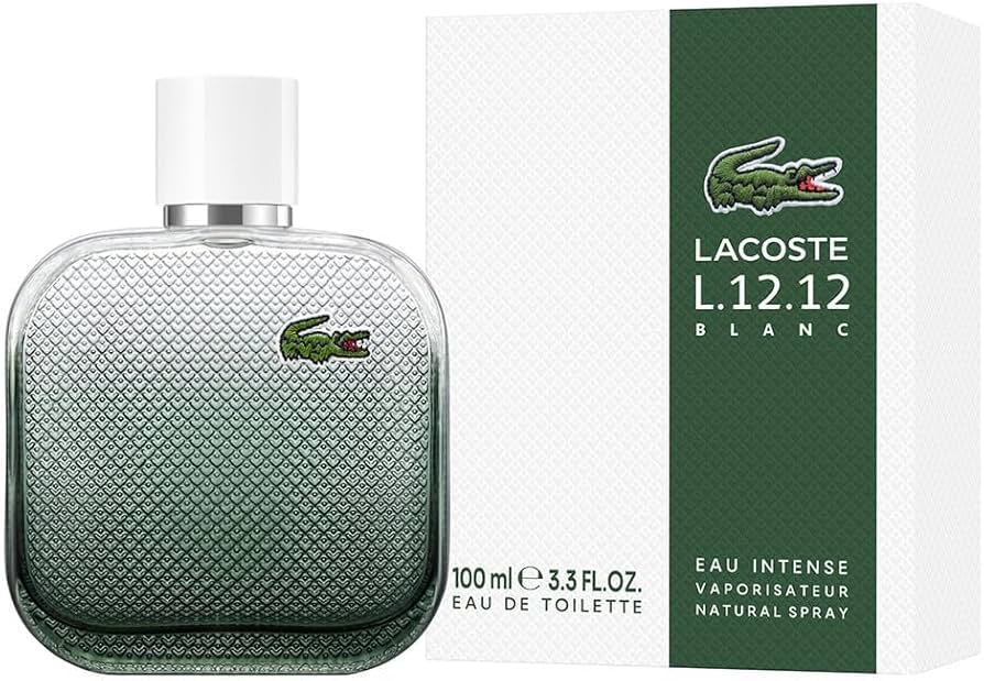 Lacoste L.12.12 Blanc Eau Intense Perfume for Men - Eau De Toilette - 100ml