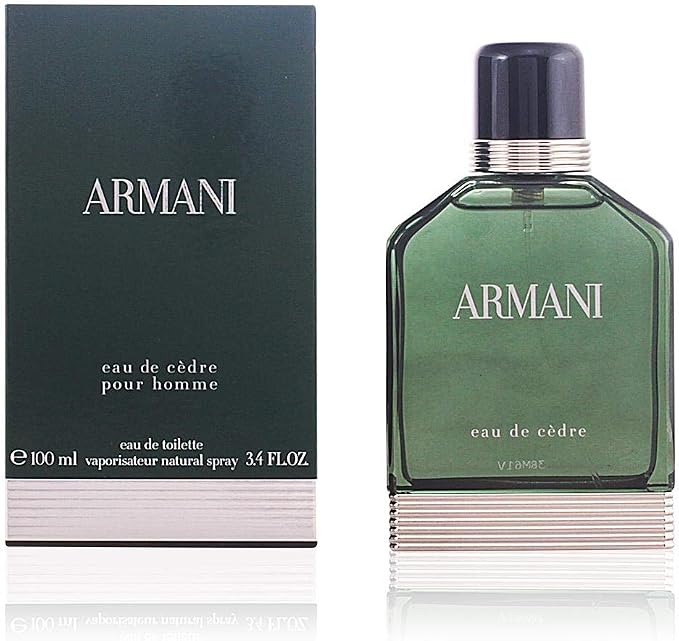Armani Eau de Cèdre by Giorgio Armani for Men - Eau de Toilette - 100ml
