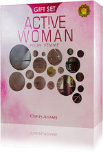 Active Woman Gift Set by Chris Adams - Eau de Parfum - (100ml EDP + Deodorant 200ml)
