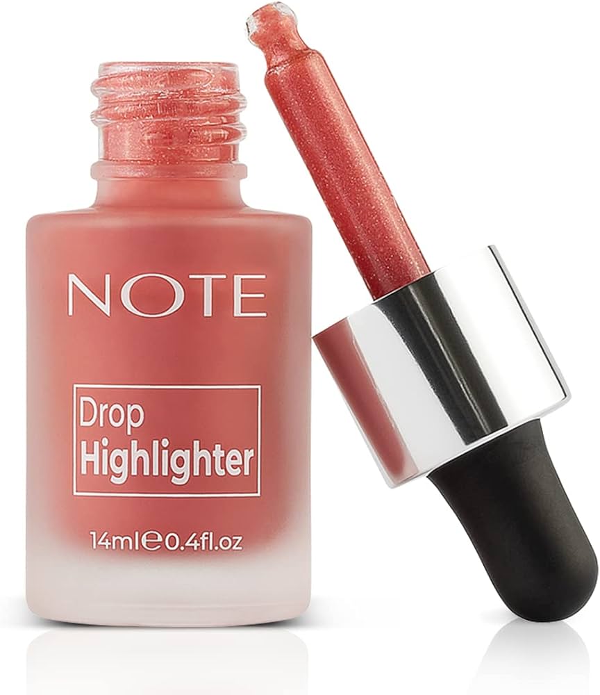 Note Cosmetique Drop Highlighter All Skin Types - 01 Pearl Rose