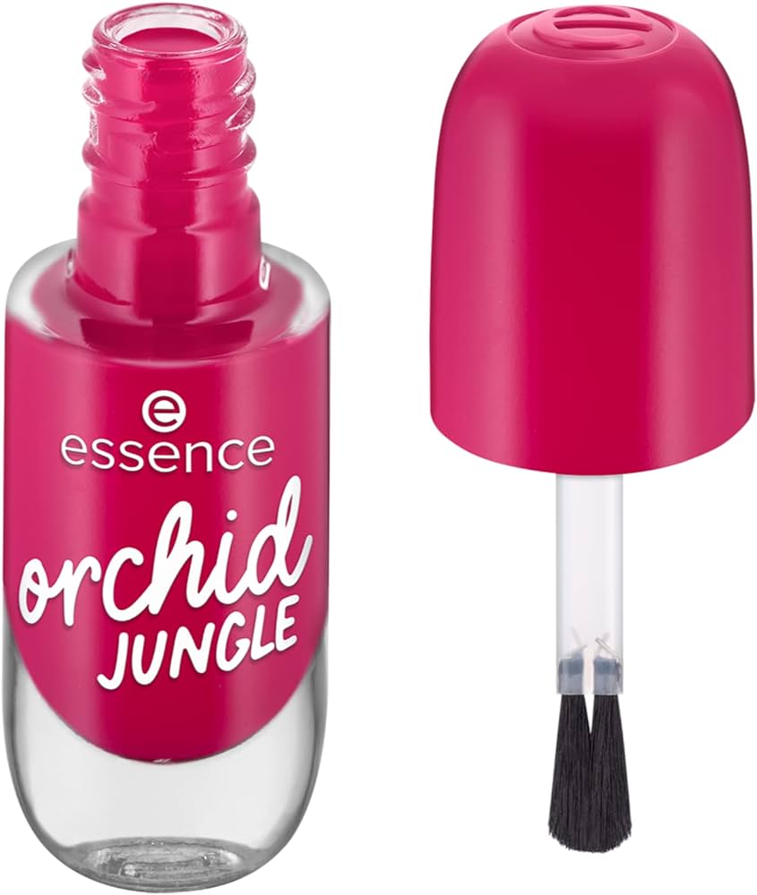 طلاء أظافر جل من Essence - 12 Orchid Jungle