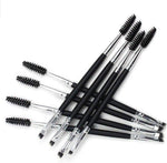 مشط مزدوج الأطراف لرسم الحواجب وكحل العيون (قطعة واحدة)