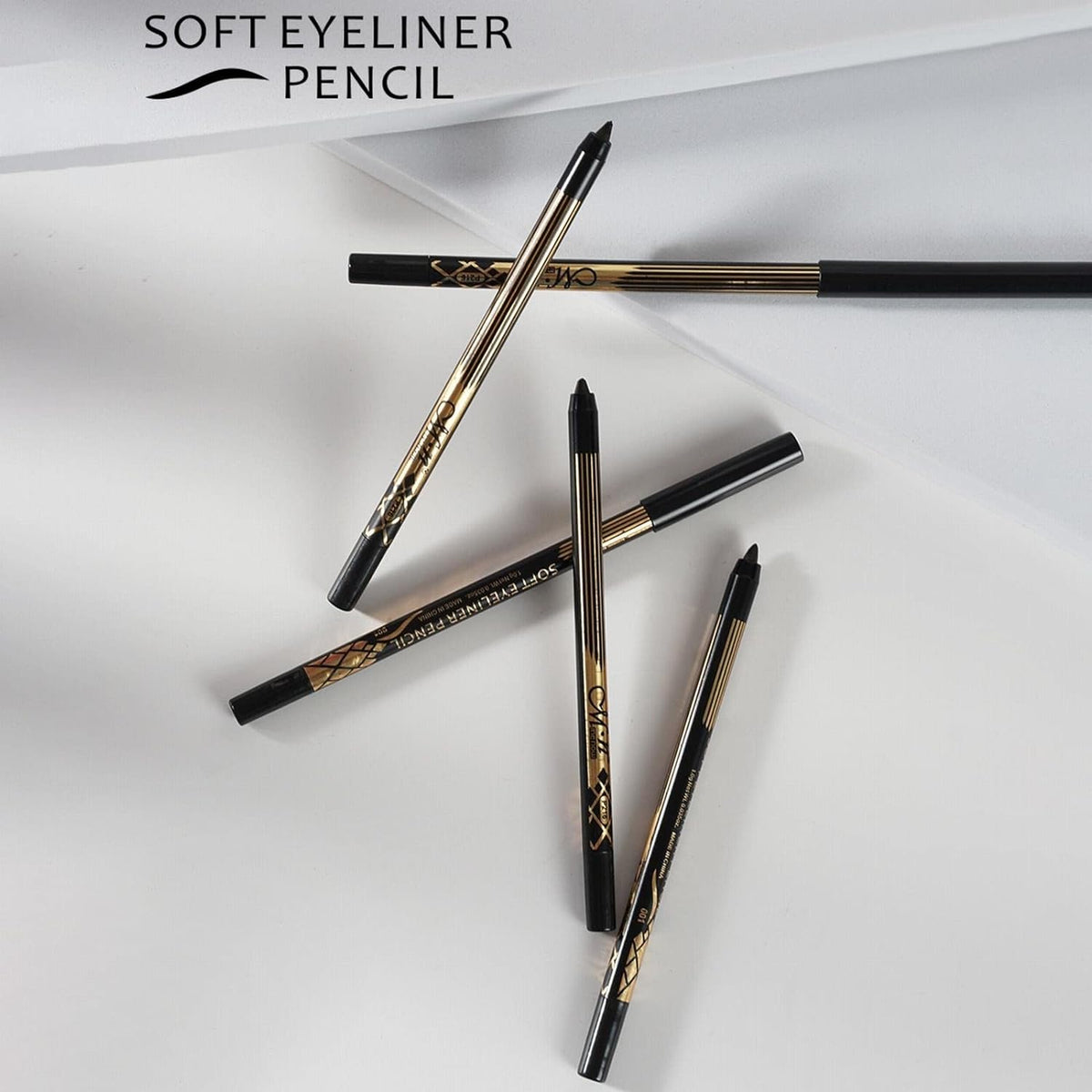 قلم تحديد العيون غير اللامع من مي ناو أسود - مقاوم للماء - P216