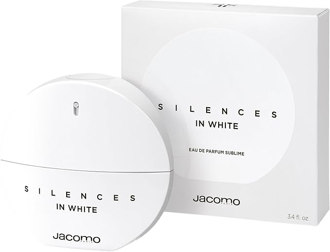 Silences In White by Jacomo for Women - Eau de Parfum Sublime - 100ml