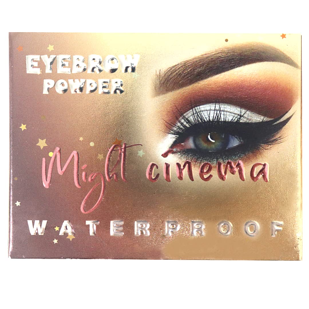 Might Cinema Eyebrow Powder With Brush Waterproof-5 Color