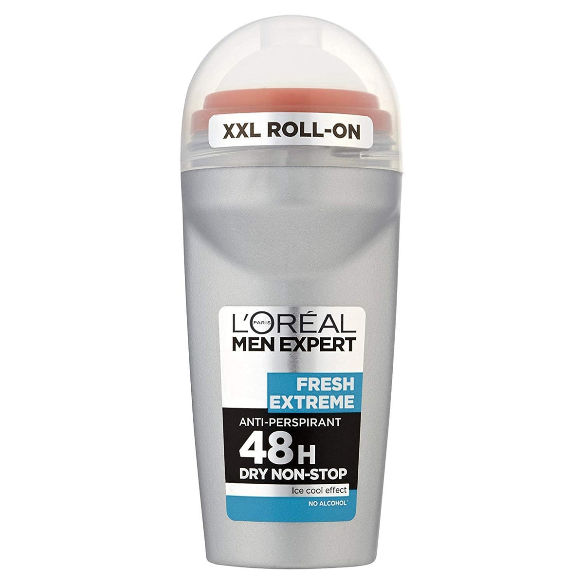 L'oreal XXL Fresh Extreme Intense Freshness 48H Dry Non-Stop Roll on | Long-lasting Freshness - 50ml