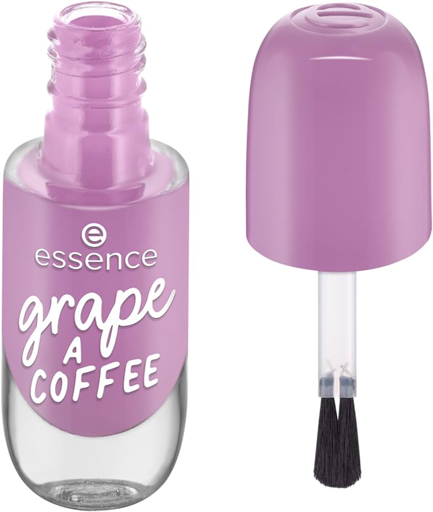 طلاء أظافر جل من Essence - 44 Grape A Coffee
