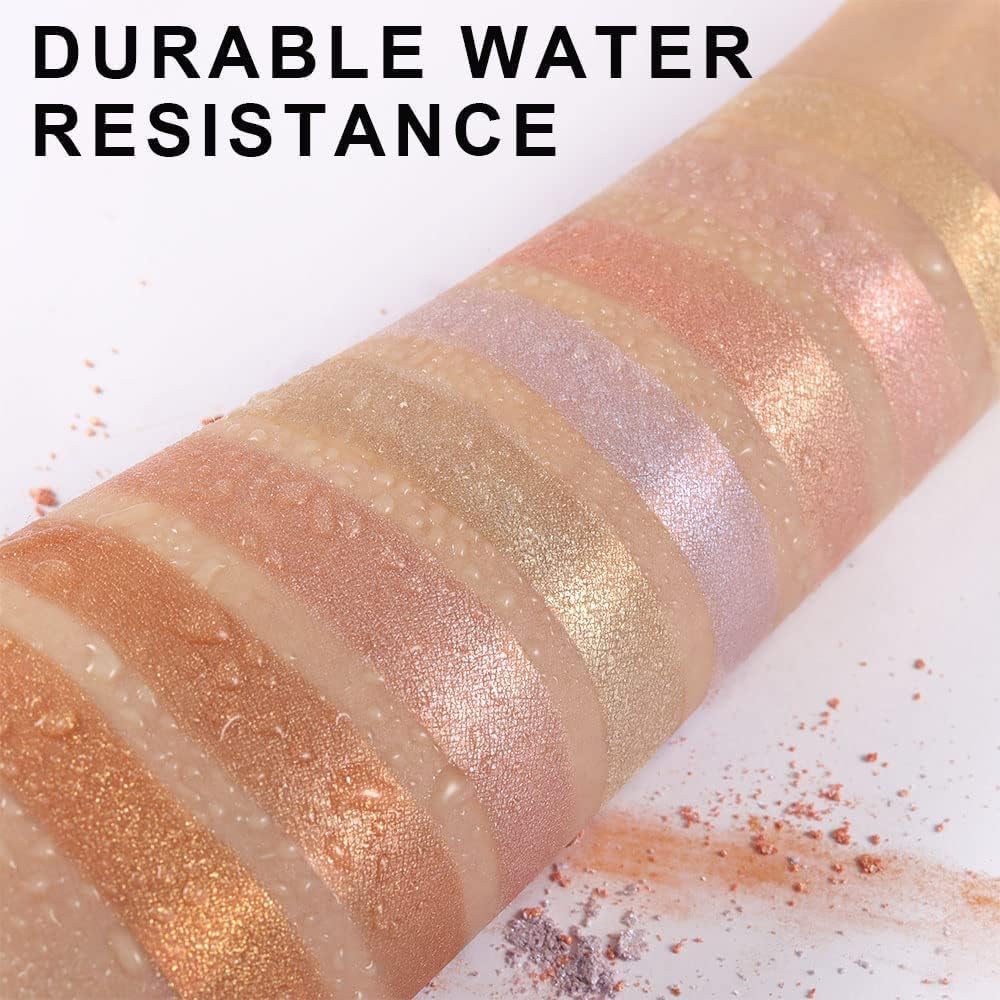 Cool Story 8 Colors Highlighter Makeup Palettes