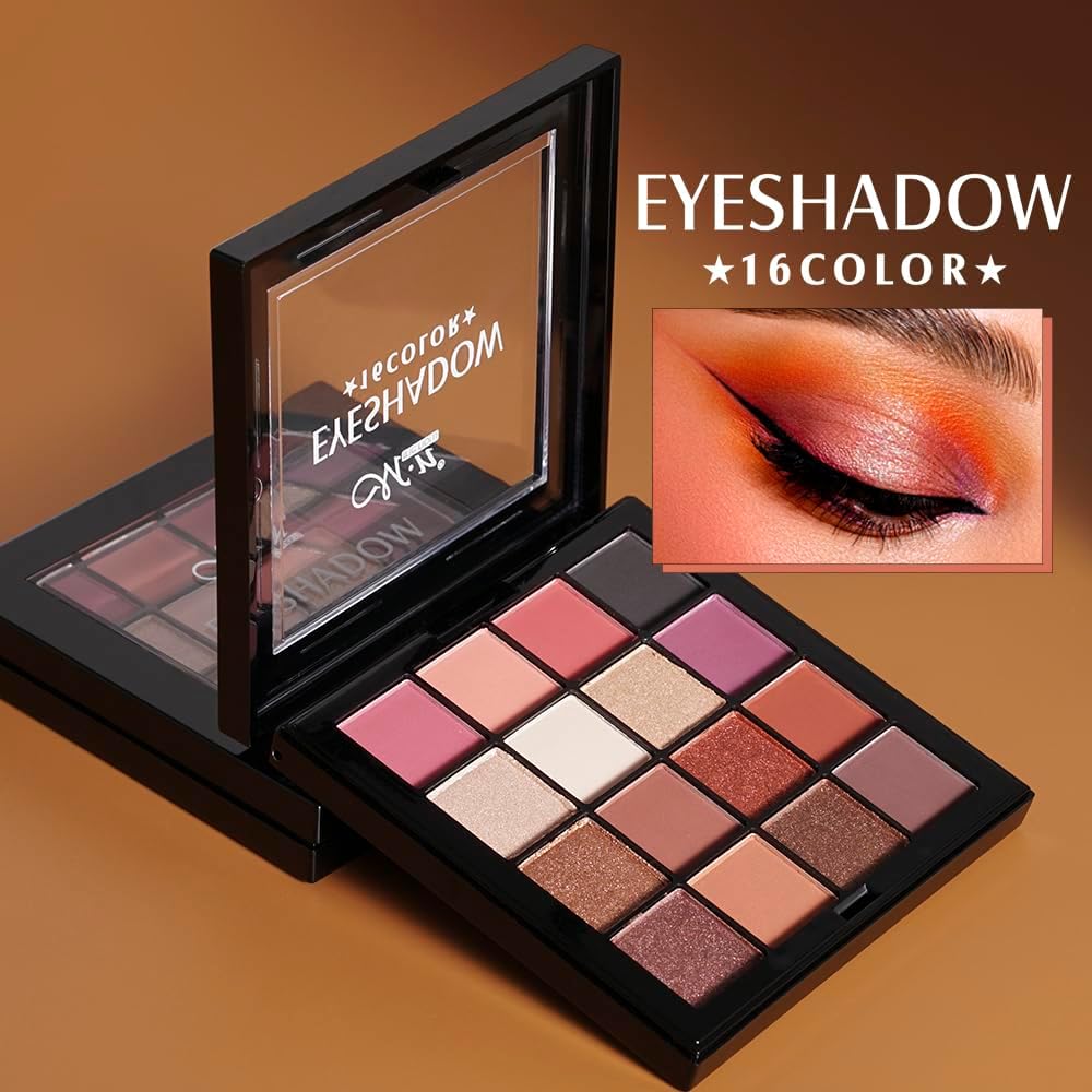 مجموعة ظلال العيون الاحترافية الجديدة من مي ناو - 16 لونًا