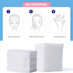 Lpek 100% Pure Cotton - Makeup Remover And Nail Polish - 222 Count