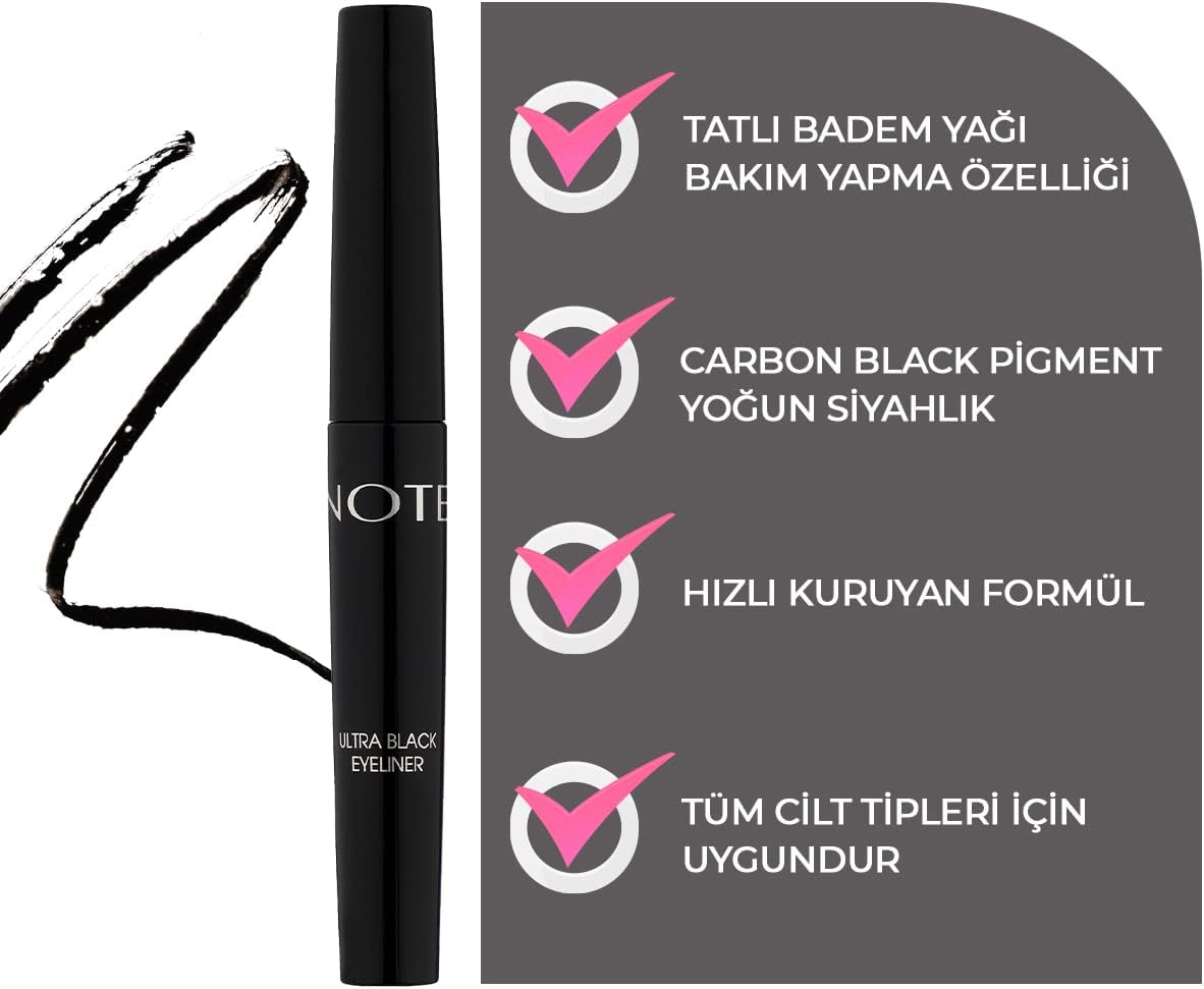 Note Ultra Black Eyeliner