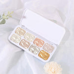 Cool Story 8 Colors Highlighter Makeup Palettes
