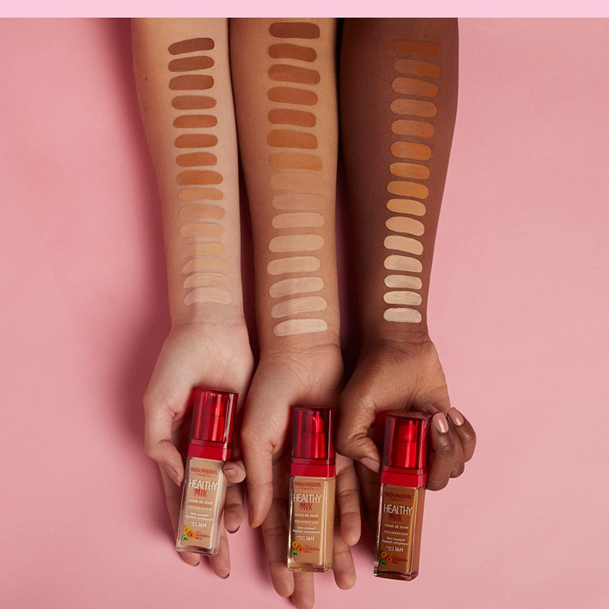 كريم أساس بورجوا هيلثي ميكس المضاد للتعب - 30 مل، 53 بيج فاتح