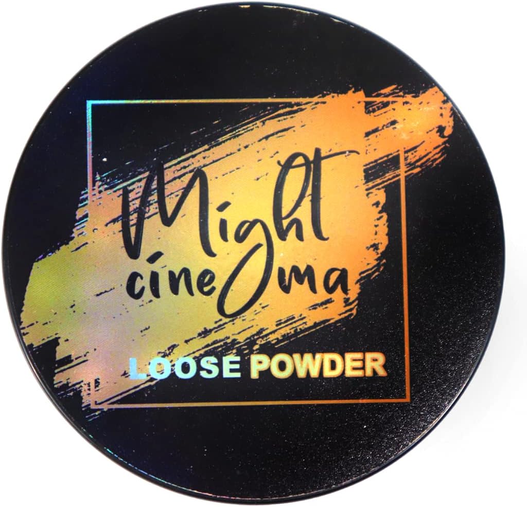 104 - Might Cinema Loose Powder Matte Finish With Sponge