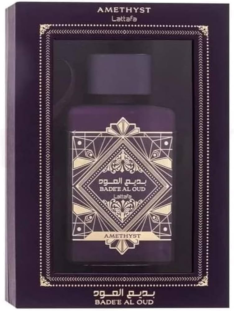 Badee Al Oud Amethyst for Unisex by Lattafa - Eau de Parfum - 100ml