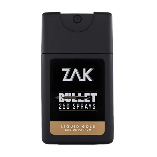 Zak Liquid Gold Bullet 250 sprays for Men - Eau De Parfum - 25ml