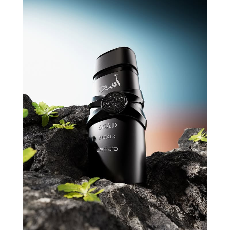 Asad Elixir by Lattafa for Men - Eau de Parfum - 100ml