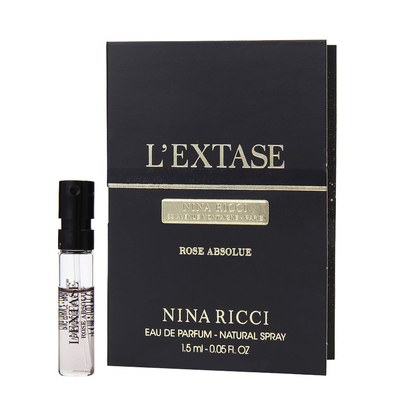 L'Extase Rose Absolue Nina Ricci for Women - EDP - ( '' Samples '' 1 PCS ) 1.5ml