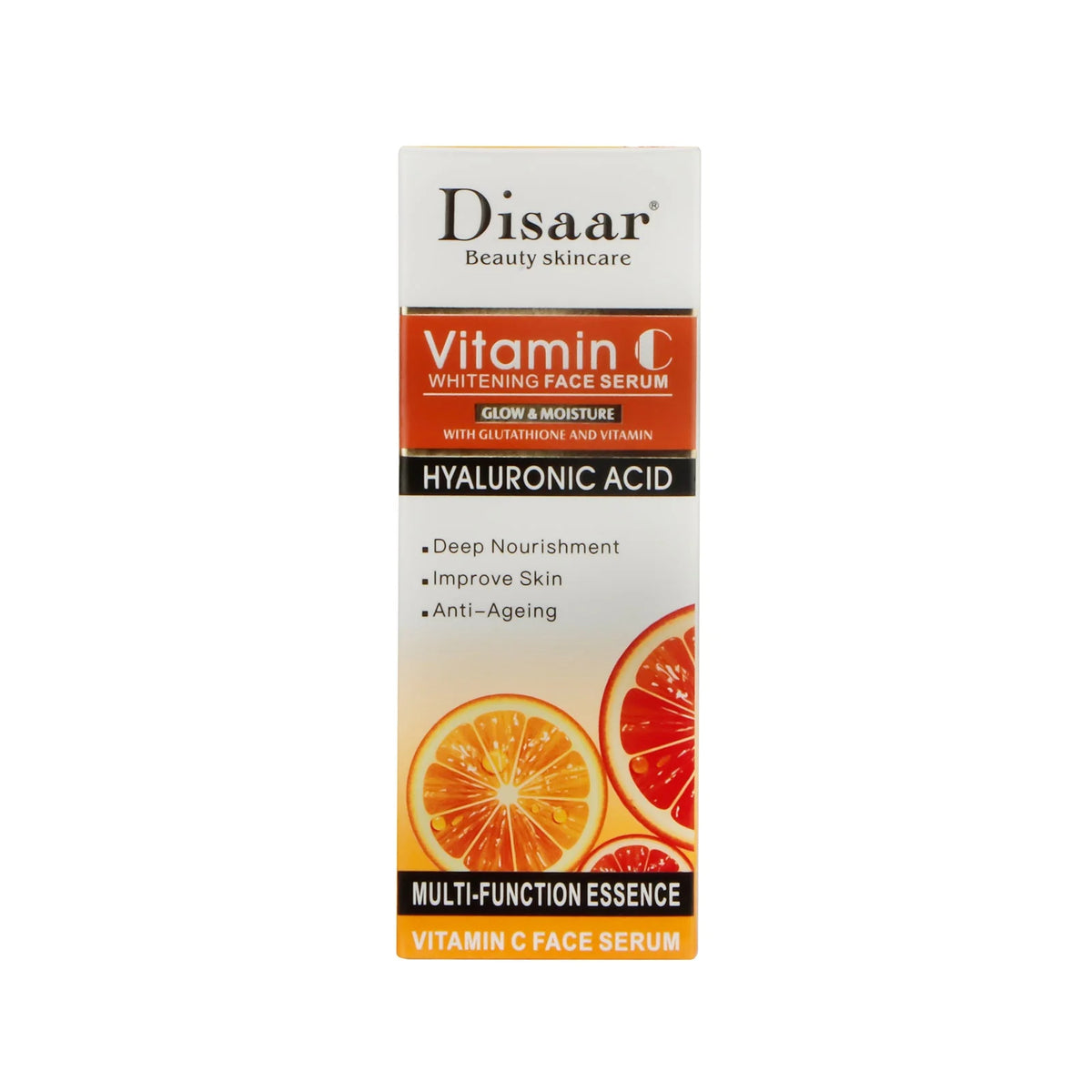 Disaar Beauty Hyaluronic Acid & Vitamin C Whitening Face Serum - 30ml