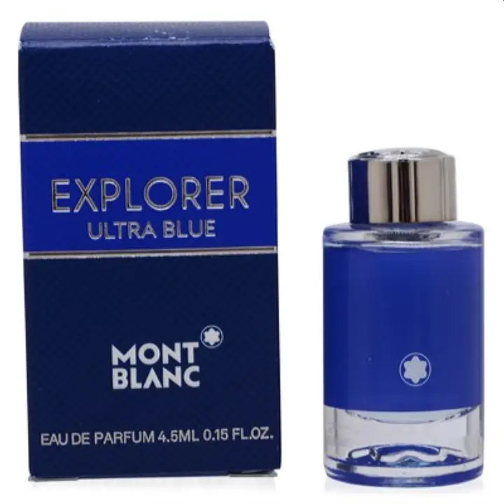 Explorer Ultra Blue by Mont Blanc for Men - Eau de Parfum - 4.5ml (Travel Size) Flacon