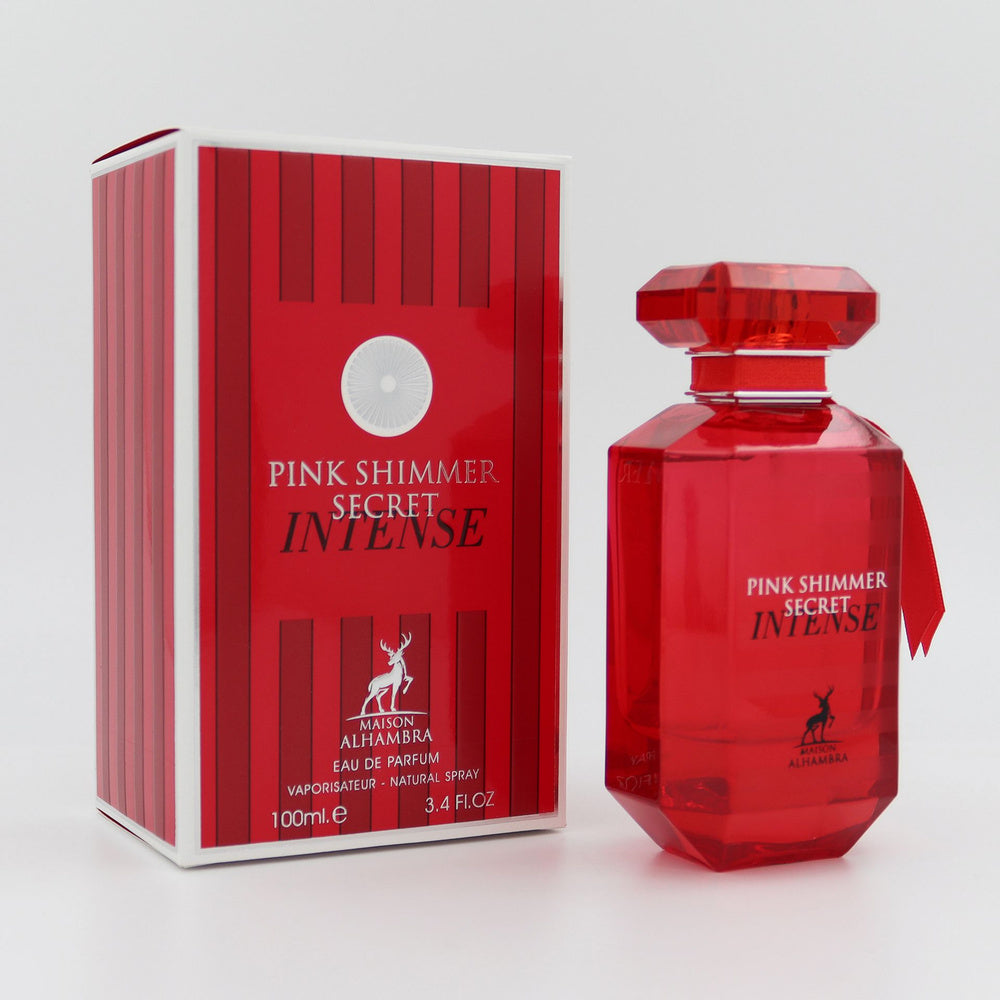 Maison Alhambra Pink Shimmer Secret Intense for Women - EDP - 100ML