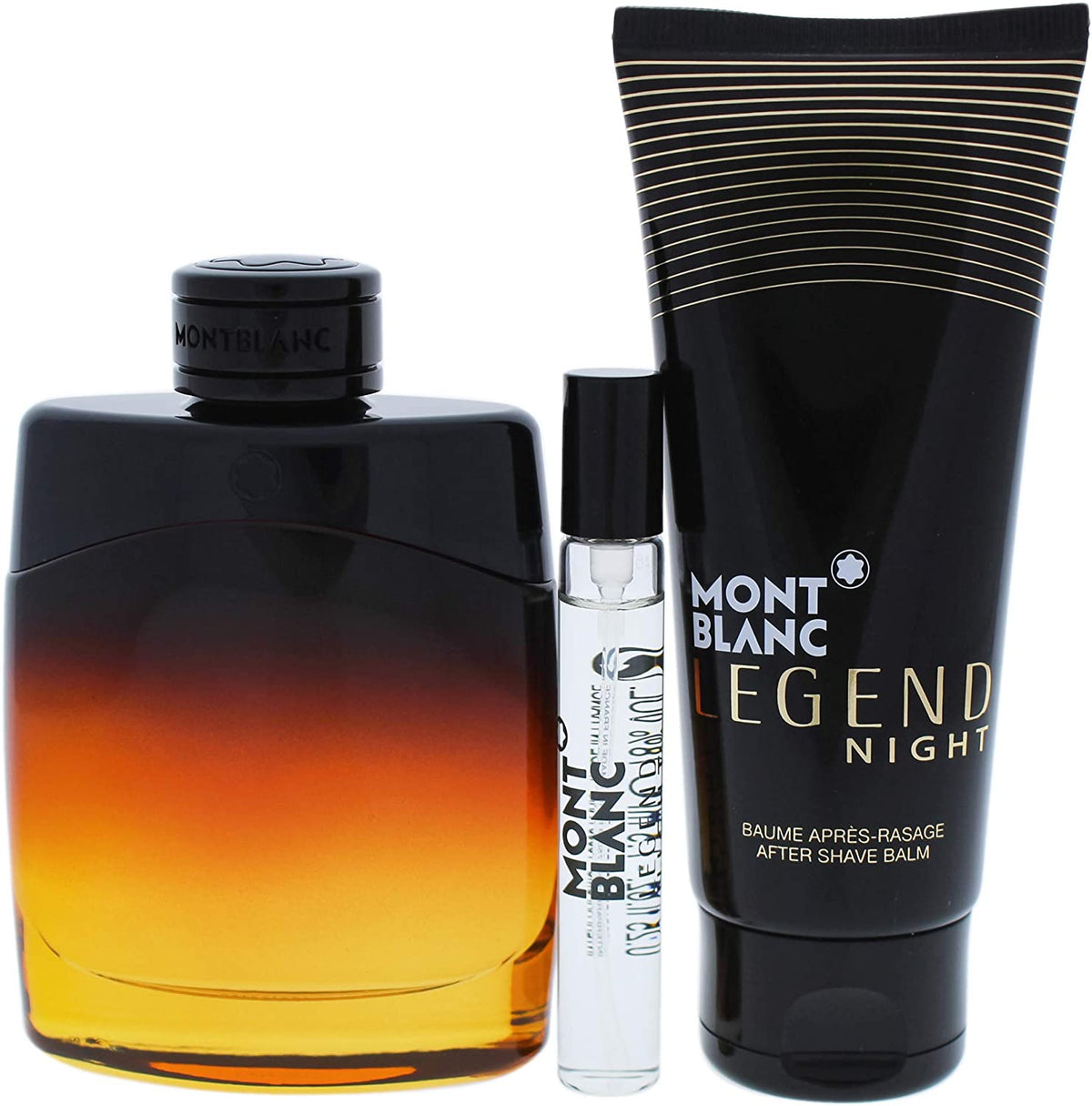 Legend Night Mont Blanc for Men - Gift SET - EDP -100ml + 7.5ml And After Shave Balm -100 ml