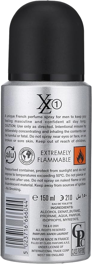 Xavier Laurent XL Deodorant Spray for Men – 150ml