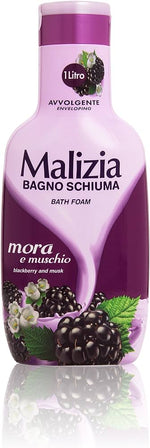 Malizia Bath-Foam - Blackberry and Musk - 1000ml
