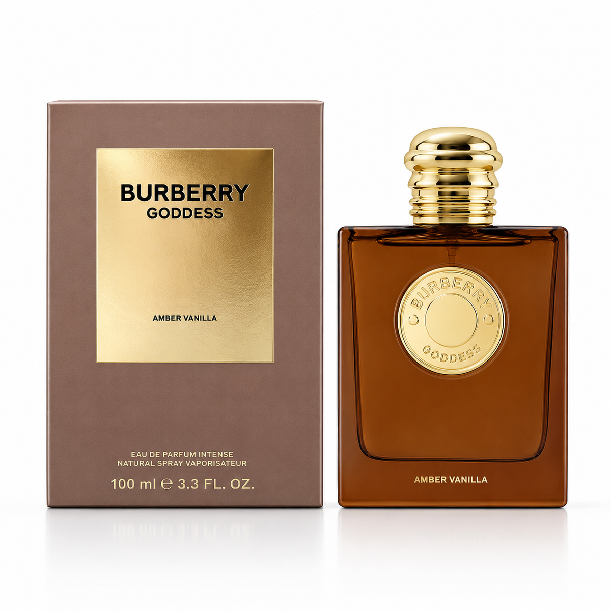 Burberry Goddess Amber Vanilla for Women - Eau de Parfum Intense - 100ml