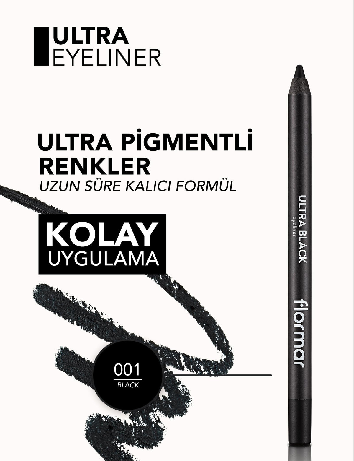 كحل فلورمار ألترا - أسود