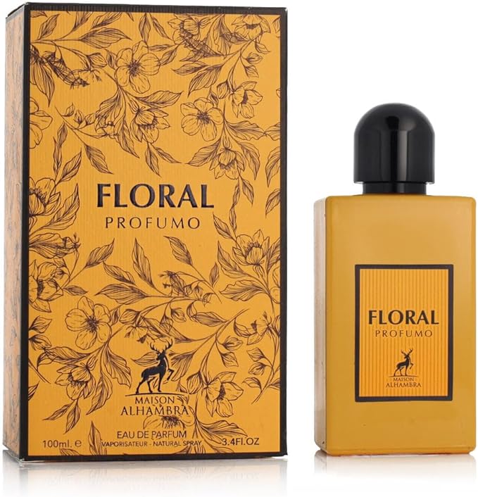 Maison Alhambra Floral Profumo for Women - Eau De Parfum - 100ml