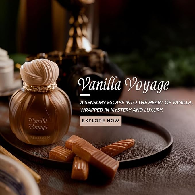 Vanilla Voyage by Maison Asrar for Unisex - Eau de Parfum - 100ml