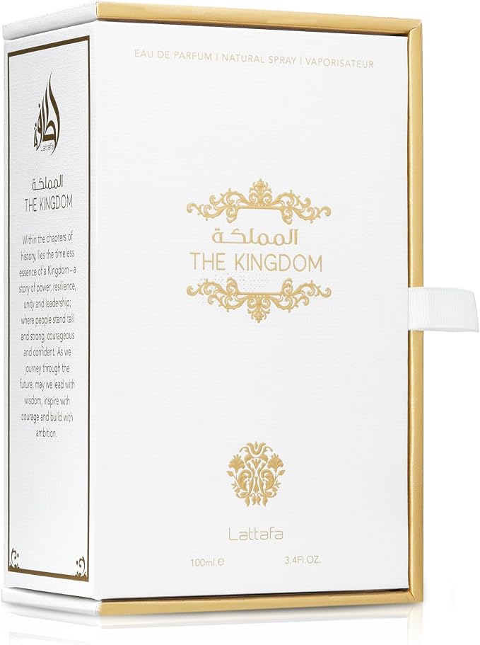 The Kingdom by Lattafa for Men - Eau de Parfum - 100ml
