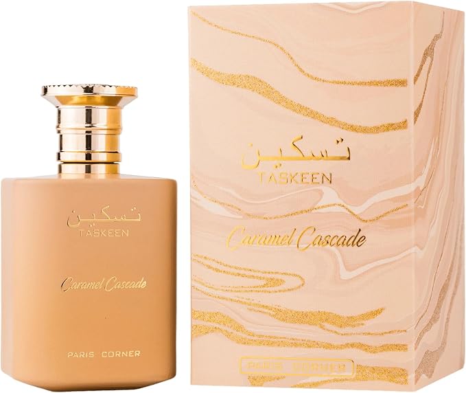 Taskeen Caramel Cascade by Paris Corner for Unisex - Eau de Parfum - 100ml
