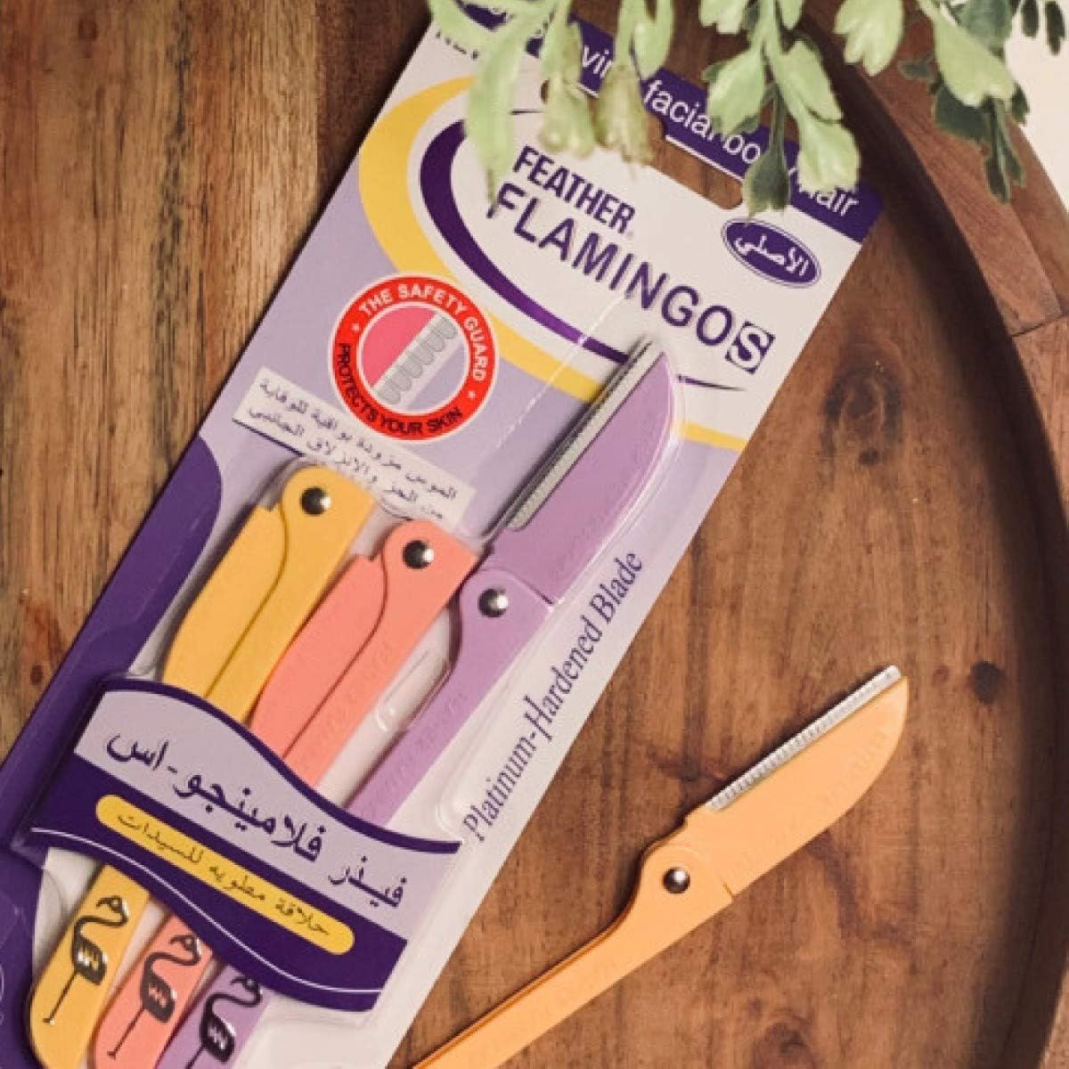 Feather Flamingos Platinum Hardened Blade For Women