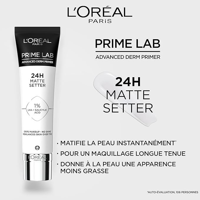 L'Oréal Paris Prime Lab 24H Matte Setter Primer - 30ml