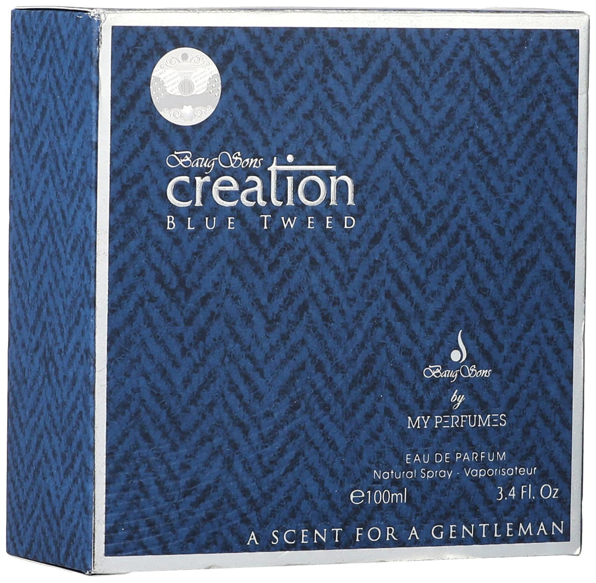 Baug Sons Creation Blue Tweed For Men - EDP - 100ml
