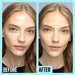 برايمر للوجه من مايبيلين نيويورك فيت مي مات + بورليس مع واقي شمس، عامل حماية من الشمس واسع الطيف 20، شفاف