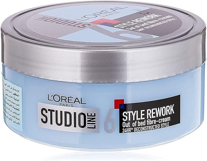 L'Oréal Paris Studio Line Style Rework Out Of Bed Fibre Cream – 150ml