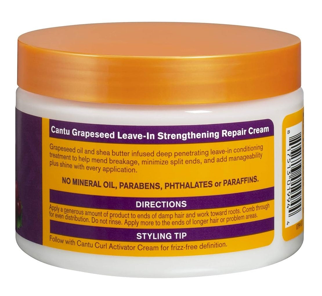 Cantu Grapeseed Strengthening Leave-in Cream 340g