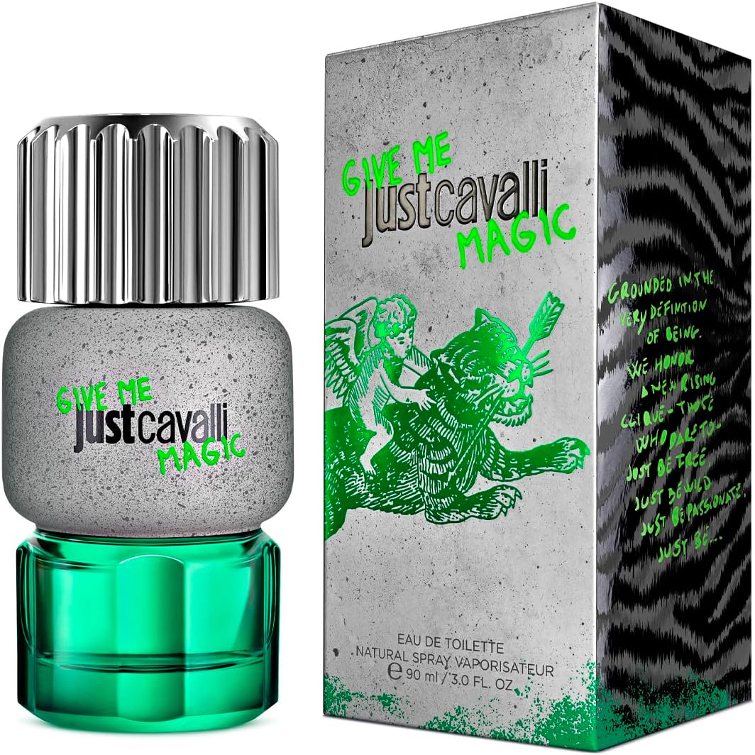 Just Cavalli Give Me Magic by Roberto Cavalli for Men - Eau de Toilette - 90ml