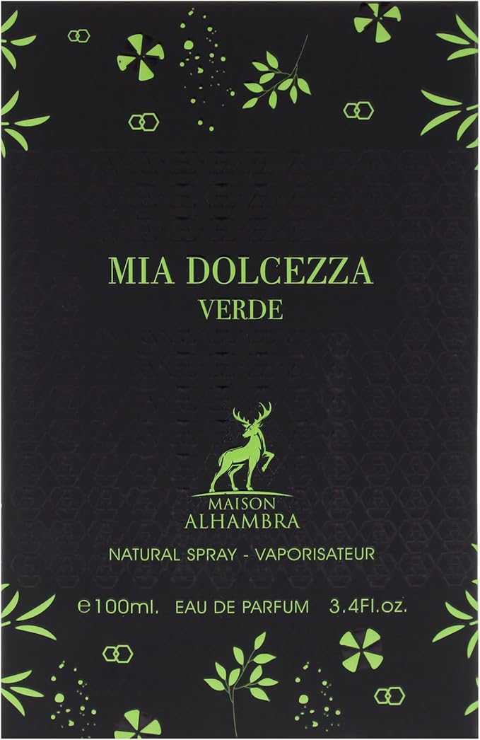Mia Dolcezza Verde by Maison Alhambra for Unisex - Eau De Parfum - 100ml