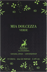 Mia Dolcezza Verde by Maison Alhambra for Unisex - Eau De Parfum - 100ml