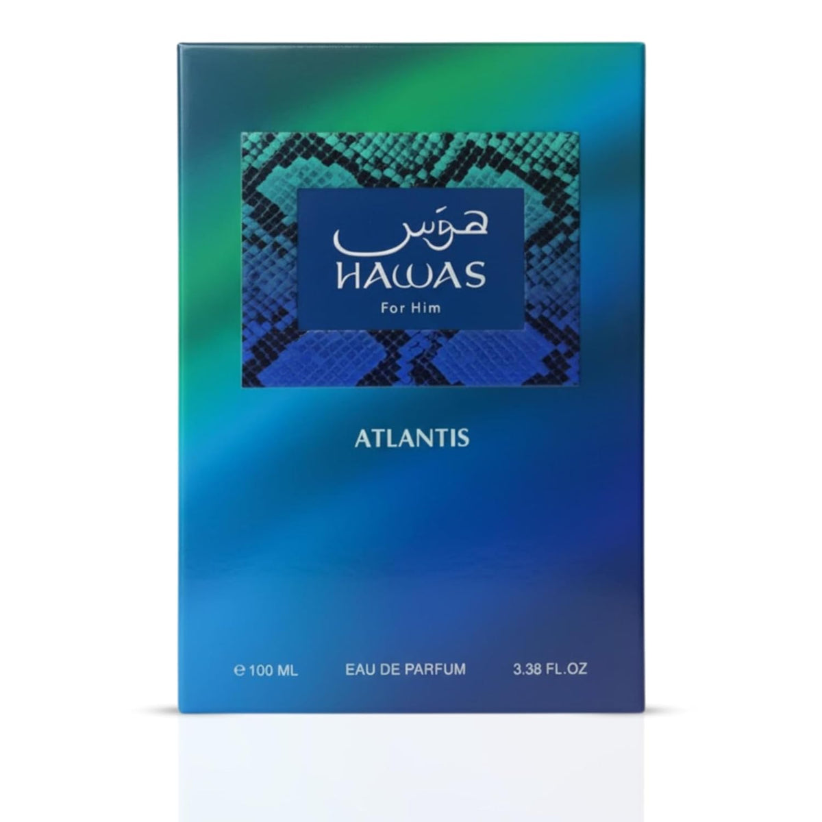 Hawas Atlantis by Rasasi for Men - Eau de Parfum - 100ml